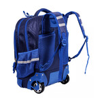 Mochila Elf C/carro 6453B Base Goma Azul 2Div